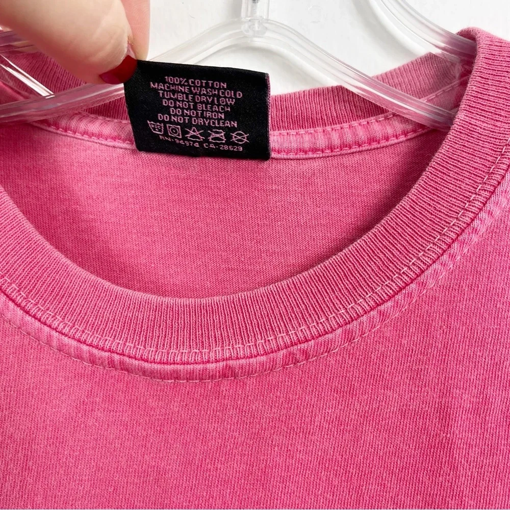 Stussy Dominos Short Sleeve Crewneck Graphic Tee Size Small Two Tone - Picture 4 of 5